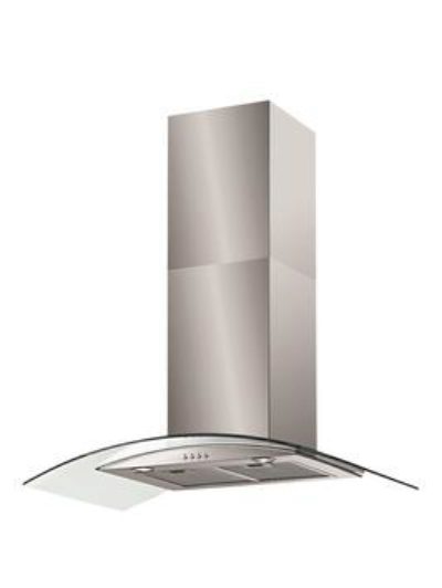 Baumatic Bt9.3Gl 90 Cm Chimney Cooker Hood - Stainless Steel Baumatic Bt9.3Gl 90 Cm Chimney Cooker Hood - Stainless Steel
